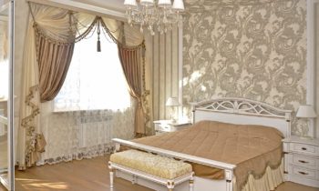 Фото штор в спальне