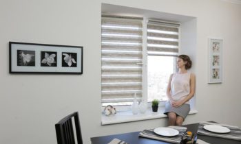 Фото рулонных штор INTEGRA SLIM DUO торговой марки FOROOM